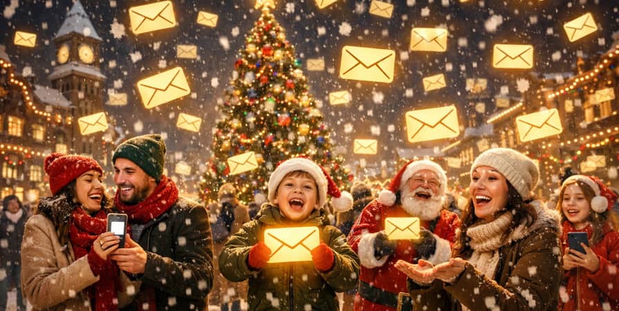 20 پیام تبریک کریسمس + سال 2026 میلادی (رسمی، صمیمی و مناسب پیامک)